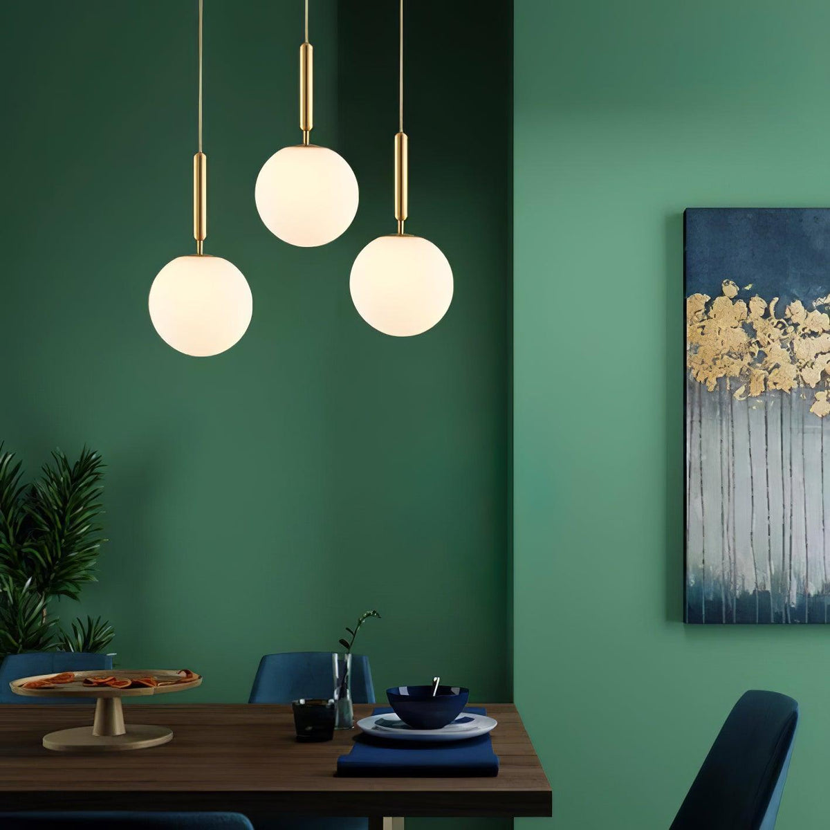 Berwinwyn Glass Pendant Light-Moonnatur