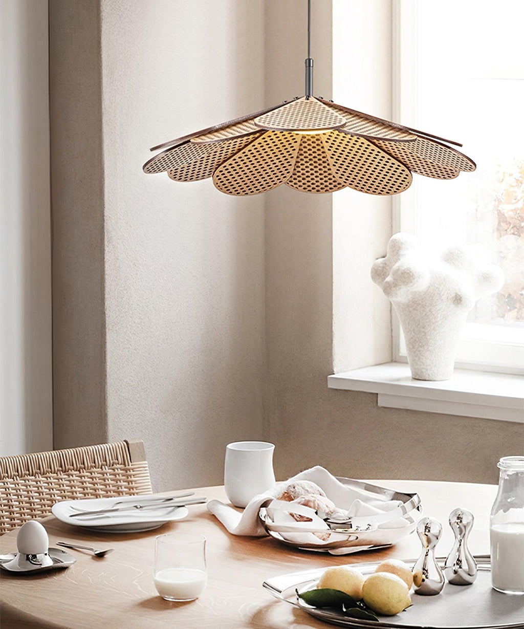 Helrenina Wood Pendant Light-Moonnatur