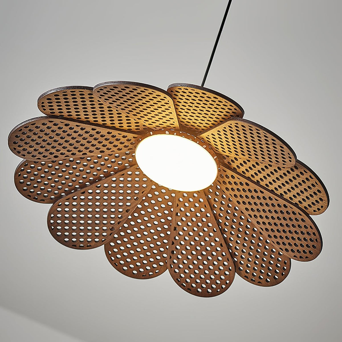 Helrenina Wood Pendant Light-Moonnatur
