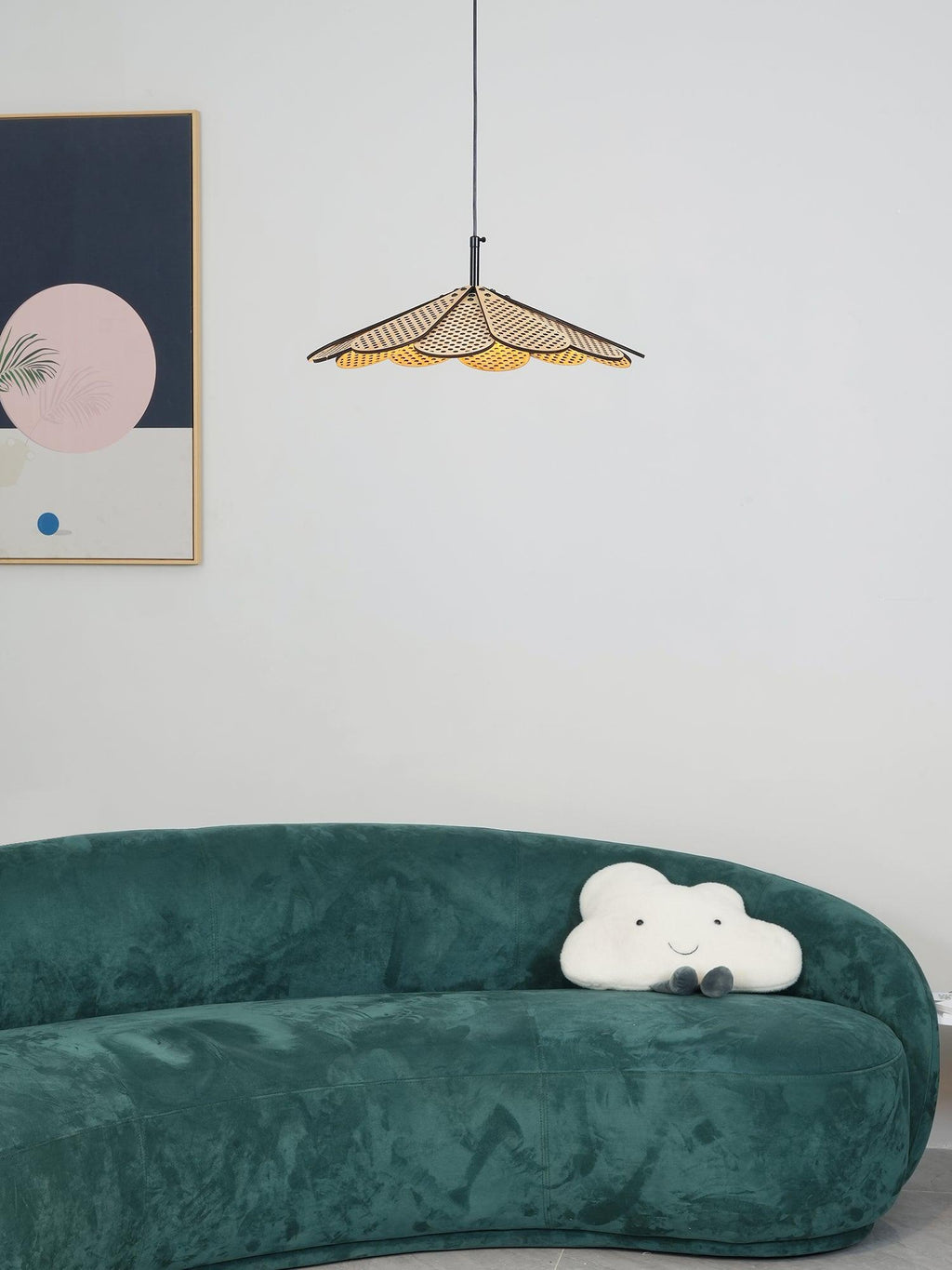 Helrenina Wood Pendant Light-Moonnatur
