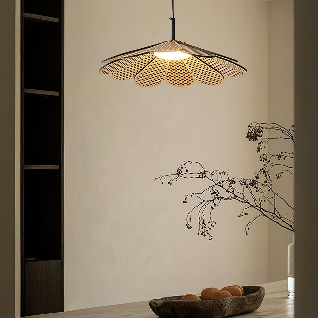 Helrenina Wood Pendant Light-Moonnatur