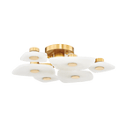 Lathenbrook Alabaster Ceiling Light-Moonnatur