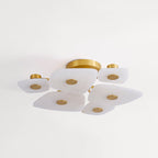 Lathenbrook Alabaster Ceiling Light-Moonnatur