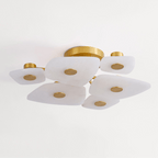 Lathenbrook Alabaster Ceiling Light-Moonnatur