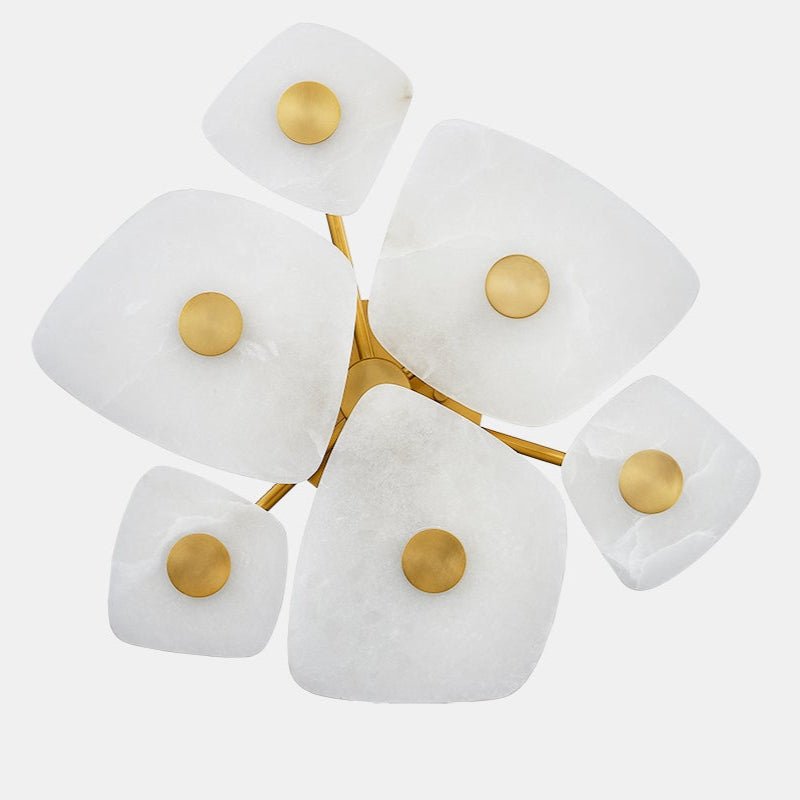 Lathenbrook Alabaster Ceiling Light-Moonnatur