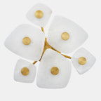 Lathenbrook Alabaster Ceiling Light-Moonnatur