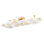Lathenbrook Alabaster Ceiling Light-Moonnatur