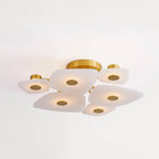 Lathenbrook Alabaster Ceiling Light-Moonnatur