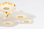Lathenbrook Alabaster Ceiling Light-Moonnatur