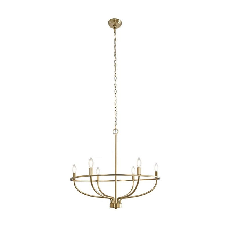 Perrinina Brass Chandelier-Moonnatur