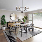 Perrinina Brass Chandelier-Moonnatur