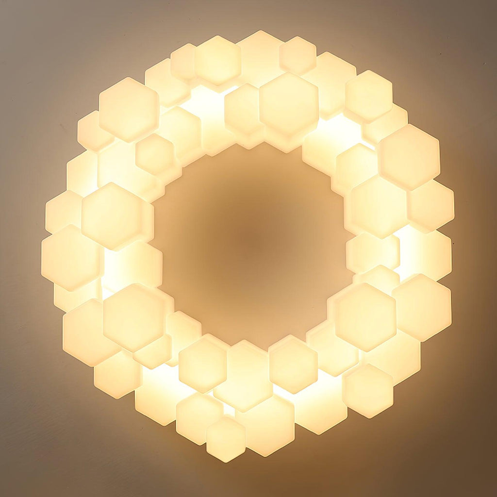 Ovenna Plastic Chandelier-Moonnatur