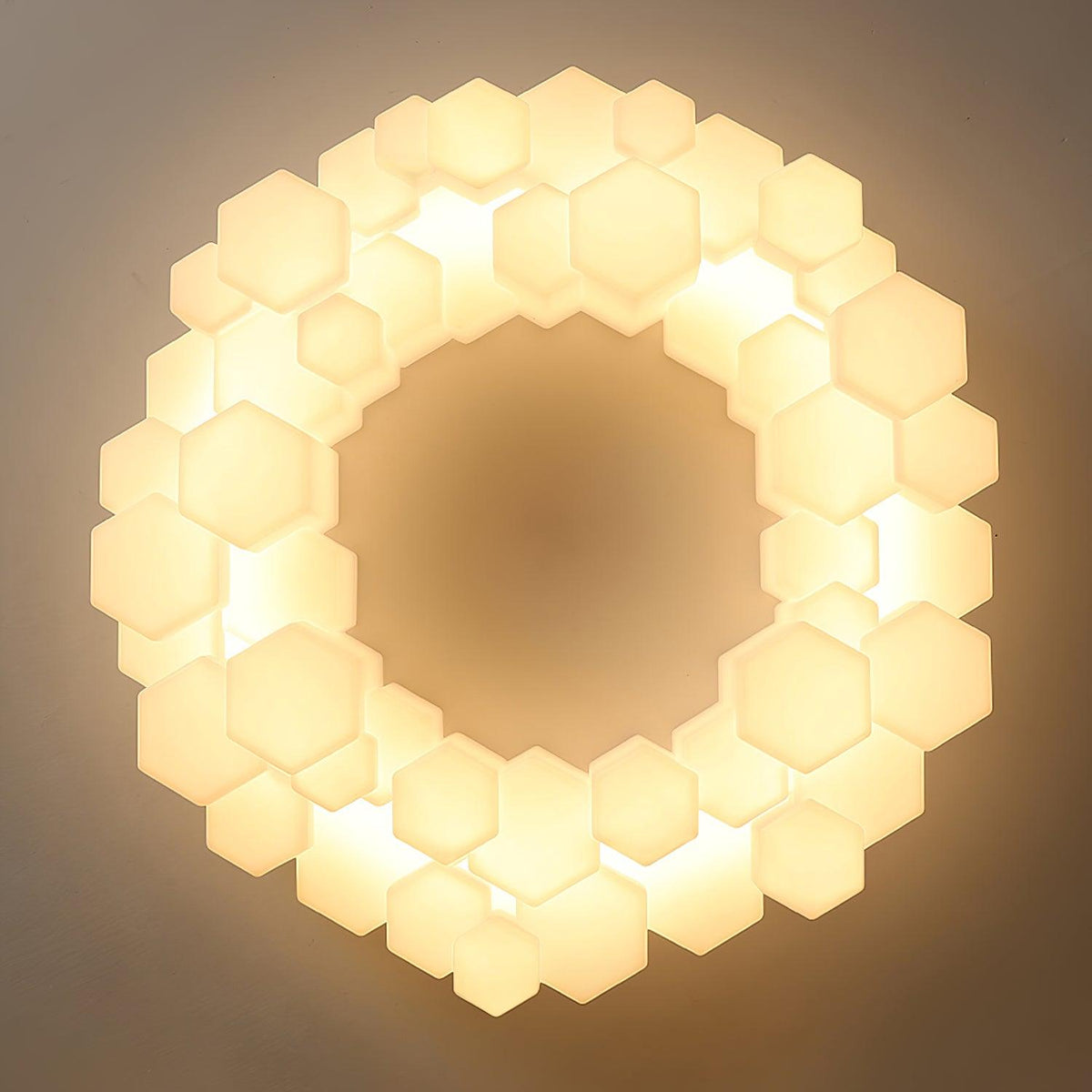 Ovenna Plastic Chandelier-Moonnatur