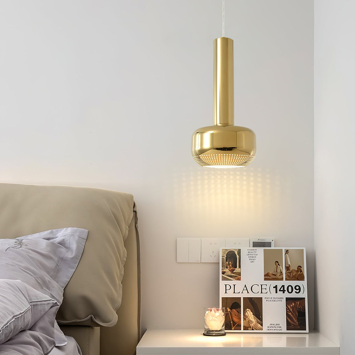 Valenora Metal Pendant Light-Moonnatur