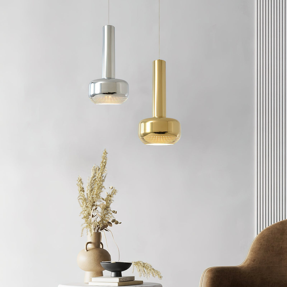 Valenora Metal Pendant Light-Moonnatur