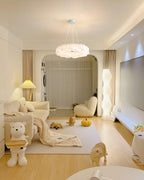 Ovenna Plastic Chandelier-Moonnatur