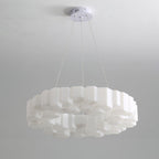 Ovenna Plastic Chandelier-Moonnatur