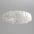 Ovenna Plastic Chandelier-Moonnatur