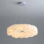 Ovenna Plastic Chandelier-Moonnatur