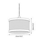 Torrenheath Rattan Pendant Light-Moonnatur