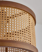 Torrenheath Rattan Pendant Light-Moonnatur