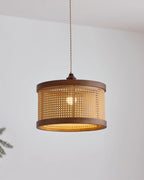 Torrenheath Rattan Pendant Light-Moonnatur