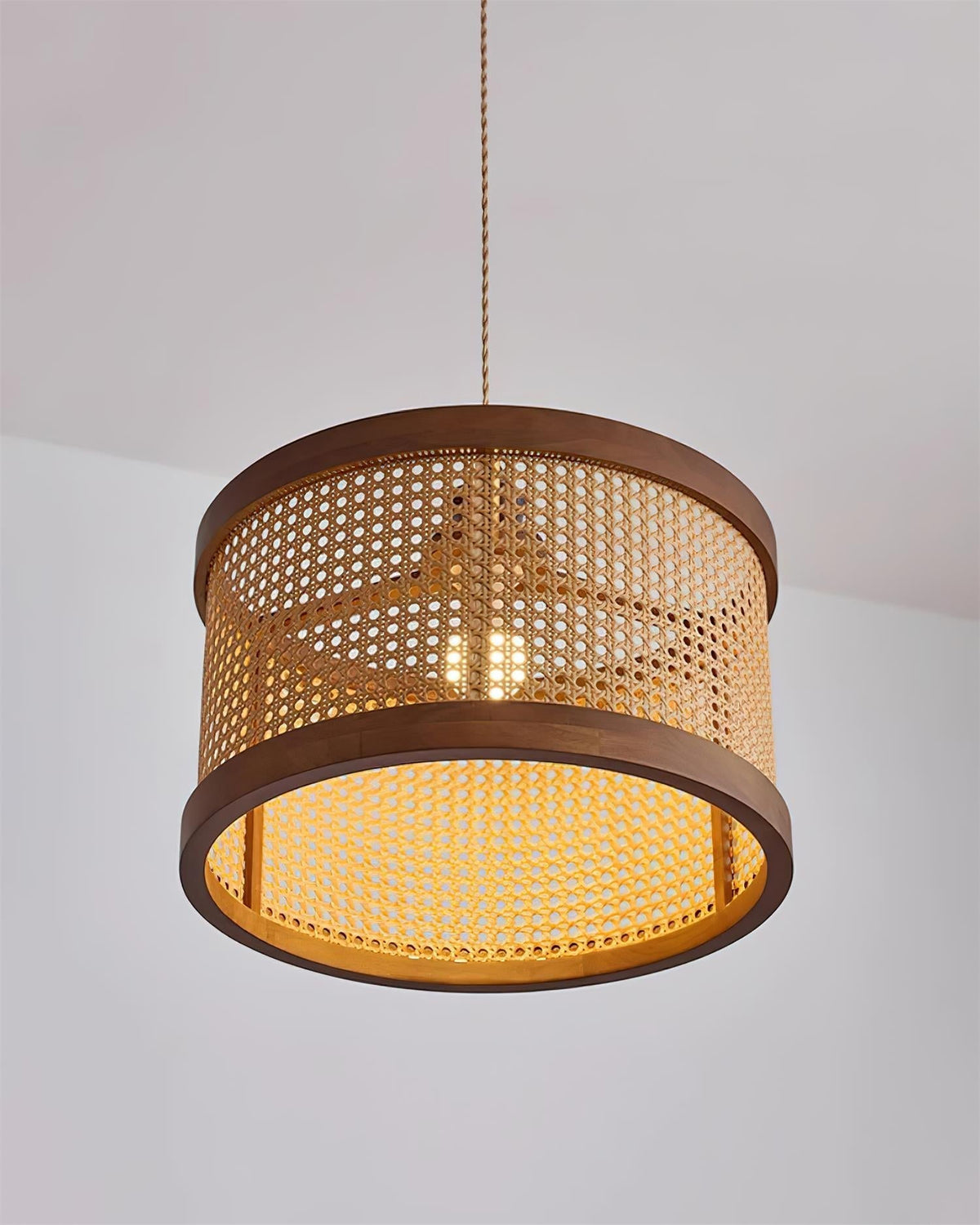 Torrenheath Rattan Pendant Light-Moonnatur