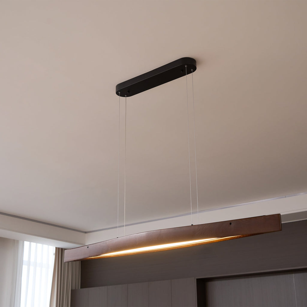 Javenn Wood Pendant Light-Moonnatur