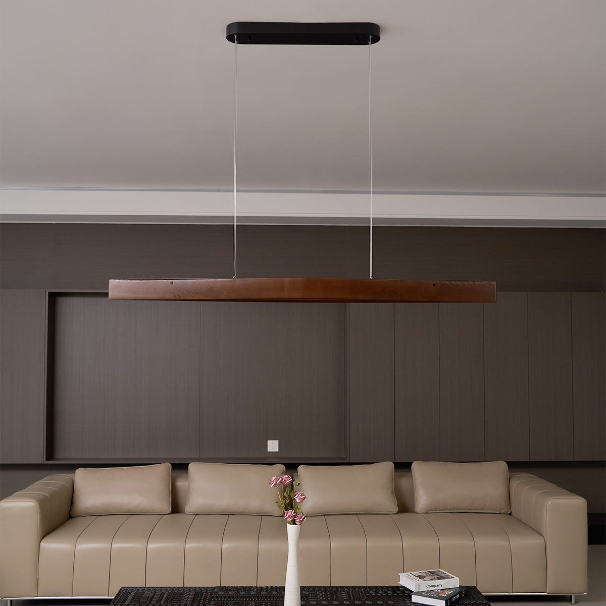 Javenn Wood Pendant Light-Moonnatur
