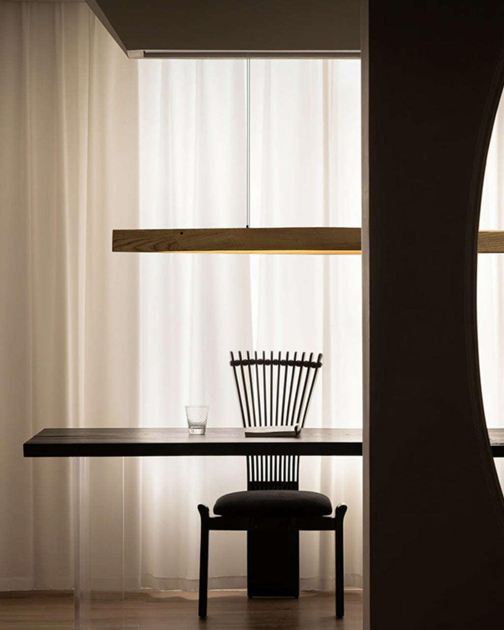 Javenn Wood Pendant Light-Moonnatur