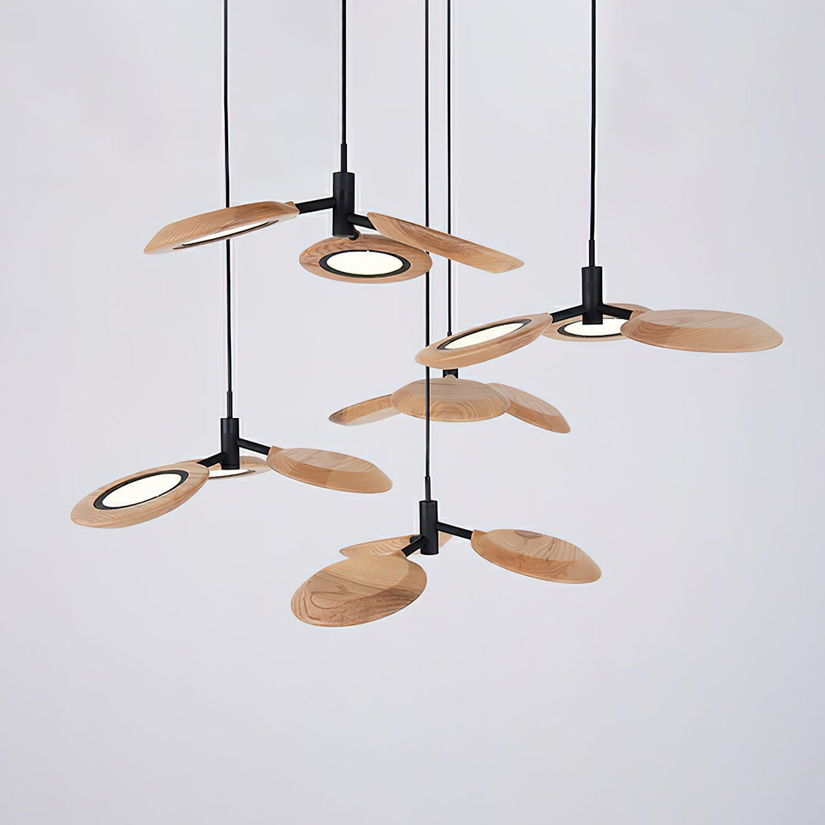 Berwiniel Wood Pendant Light-Moonnatur