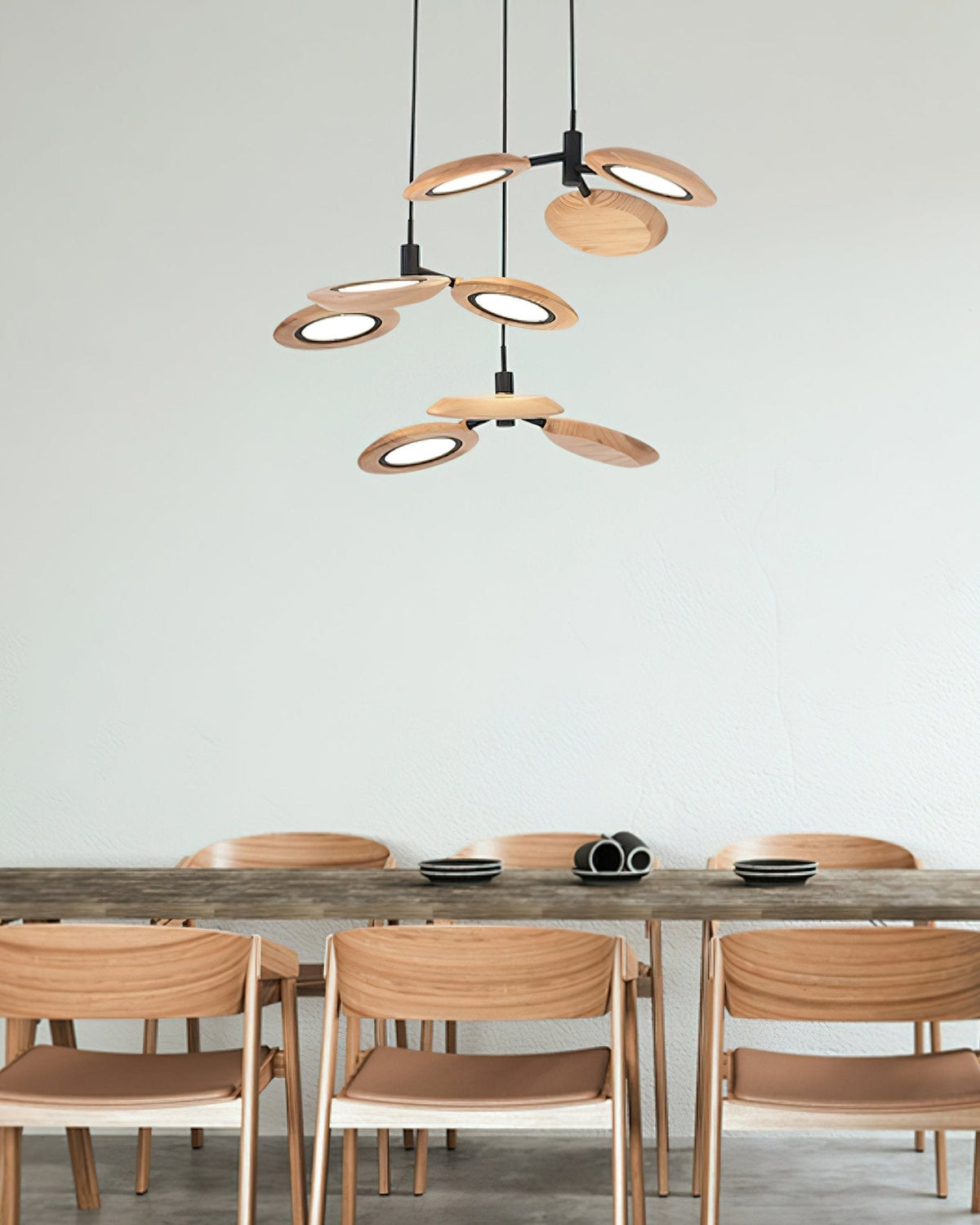 Berwiniel Wood Pendant Light-Moonnatur