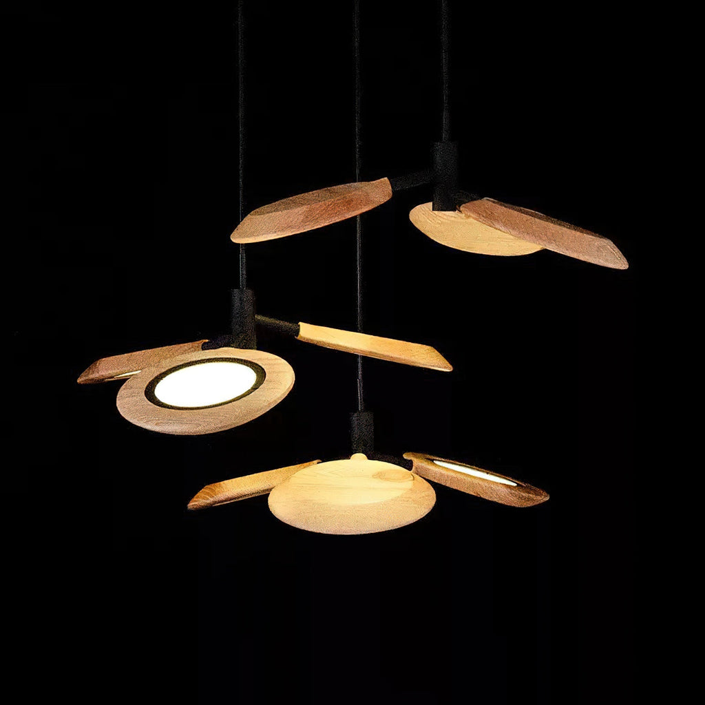 Berwiniel Wood Pendant Light-Moonnatur