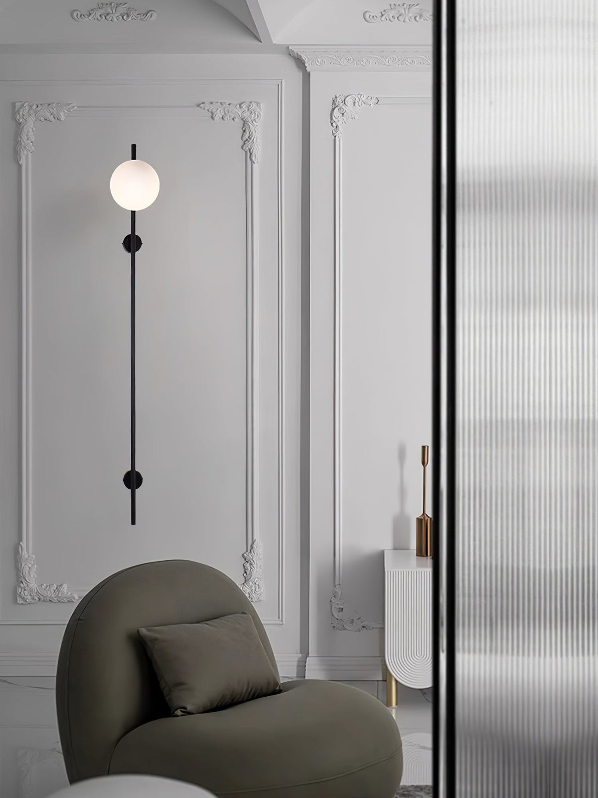 Vardenena Glass Wall Light-Moonnatur