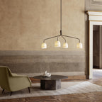 Bellella Brass Chandelier-Moonnatur