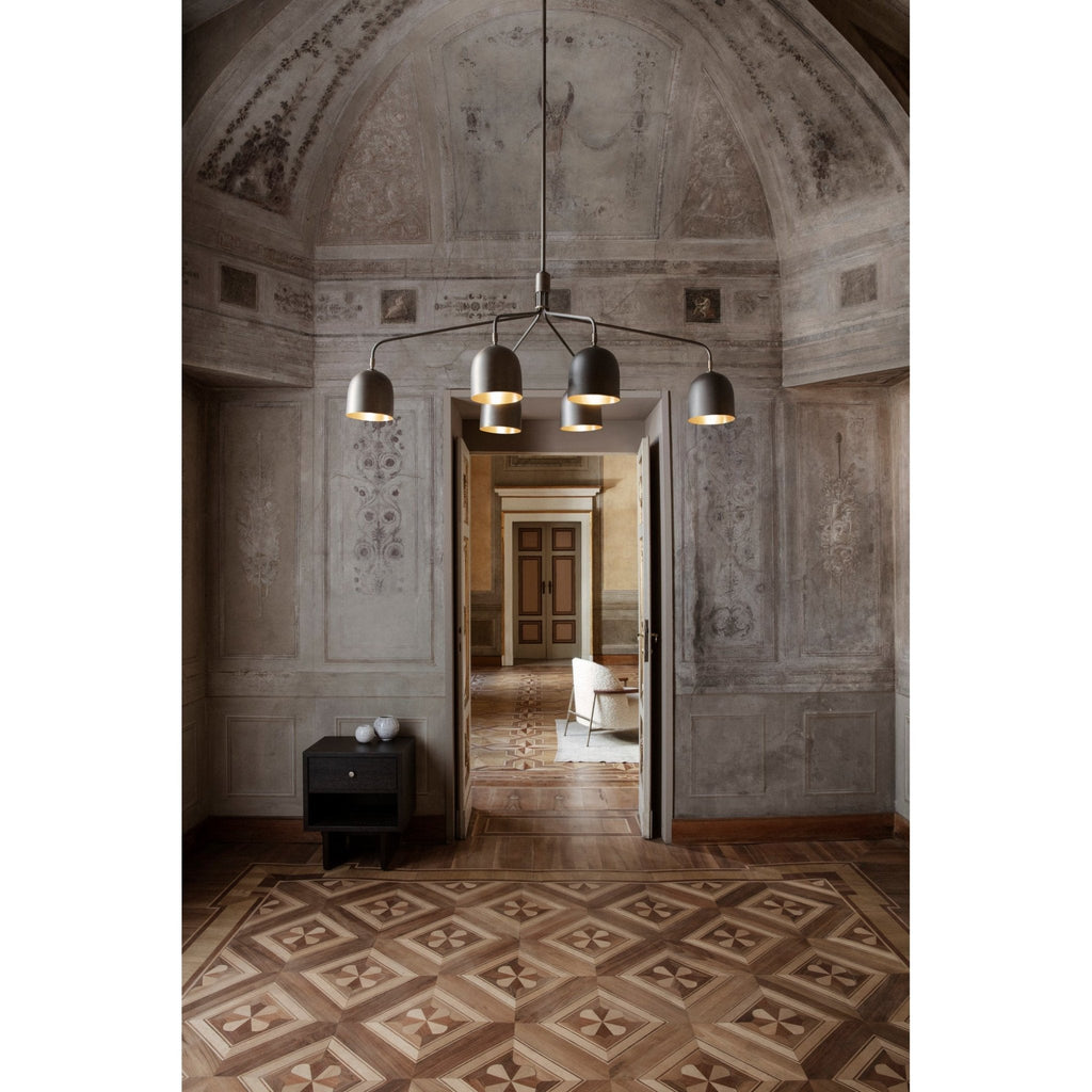 Bellella Brass Chandelier-Moonnatur