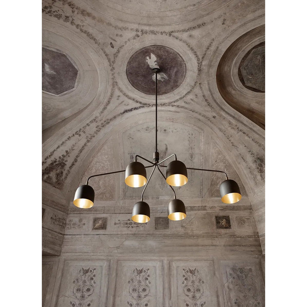 Bellella Brass Chandelier-Moonnatur