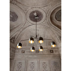 Bellella Brass Chandelier-Moonnatur