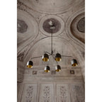 Bellella Brass Chandelier-Moonnatur