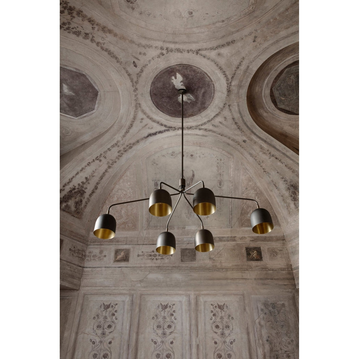 Bellella Brass Chandelier-Moonnatur
