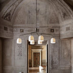 Bellella Brass Chandelier-Moonnatur