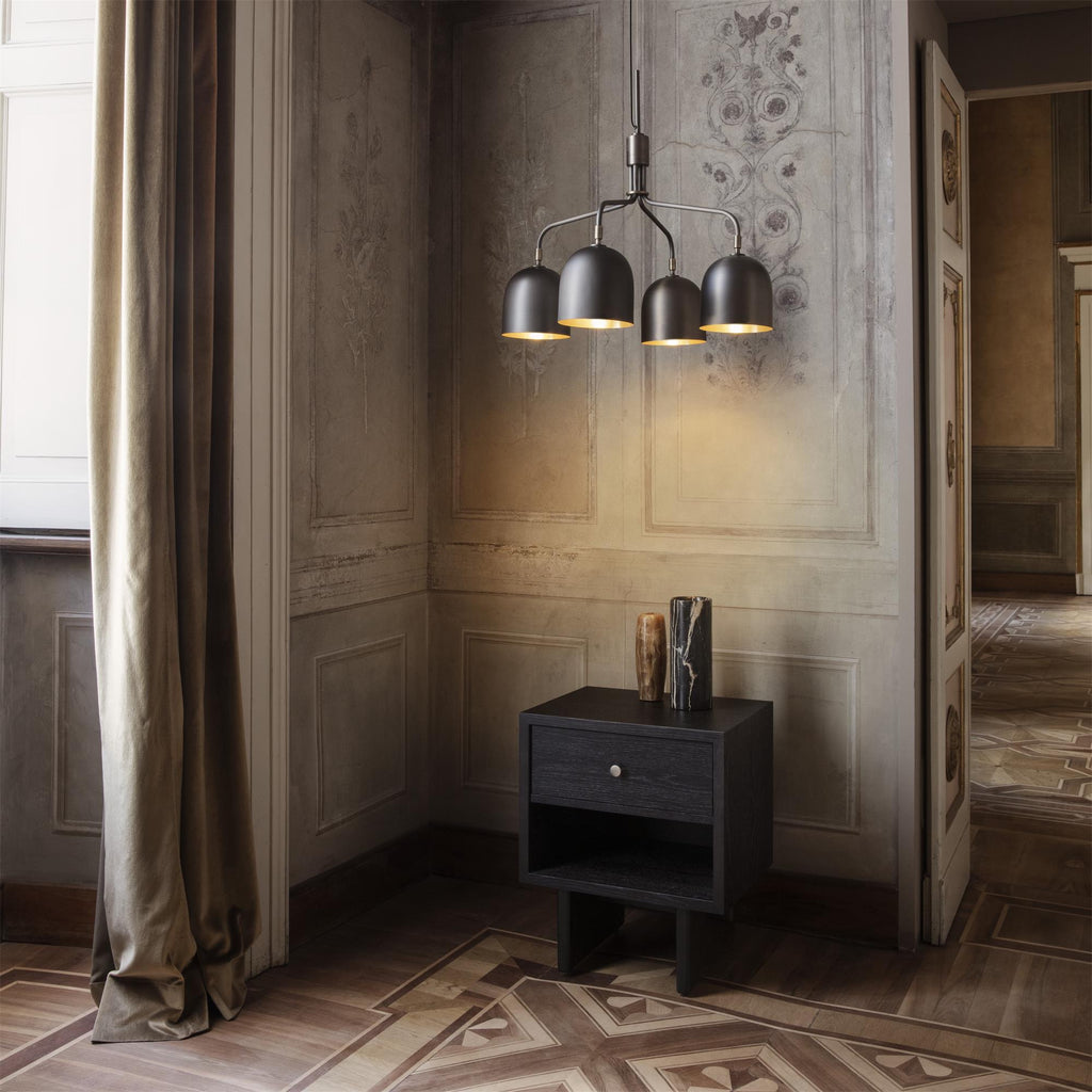 Bellella Brass Chandelier-Moonnatur