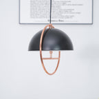 Brenora Steel Pendant Light-Moonnatur