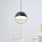 Brenora Steel Pendant Light-Moonnatur