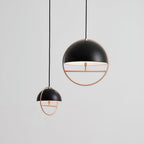 Brenora Steel Pendant Light-Moonnatur