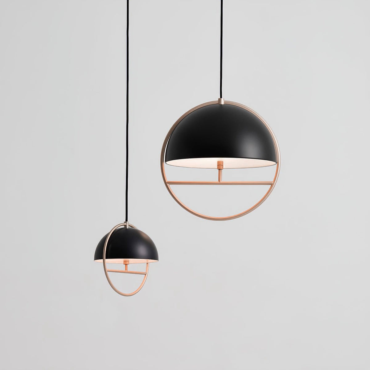 Brenora Steel Pendant Light-Moonnatur
