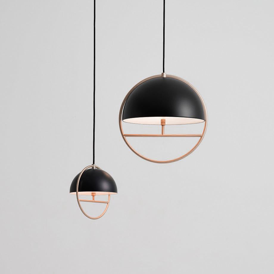 Brenora Steel Pendant Light-Moonnatur