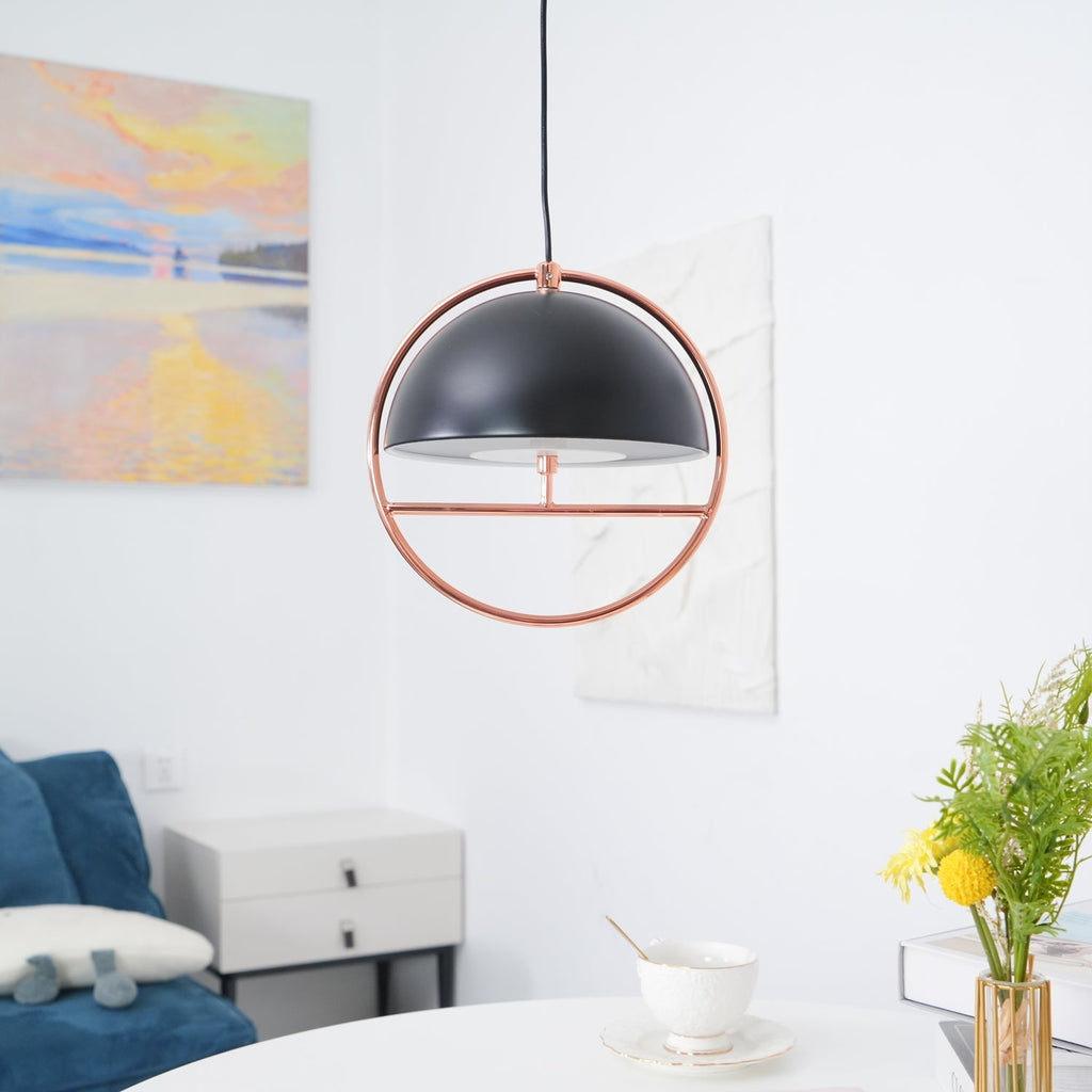 Brenora Steel Pendant Light-Moonnatur