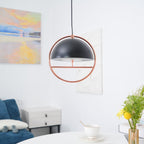 Brenora Steel Pendant Light-Moonnatur