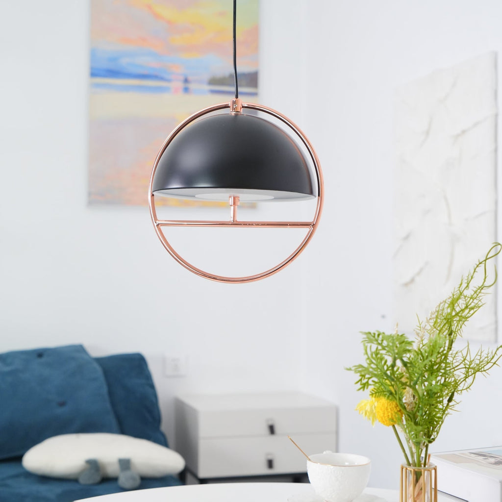 Brenora Steel Pendant Light-Moonnatur